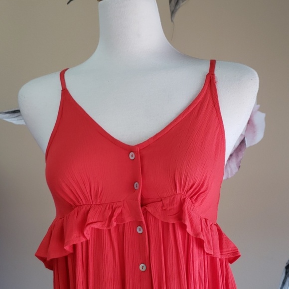 Topshop Button Through Midaxi Dress - Picture 4 of 8